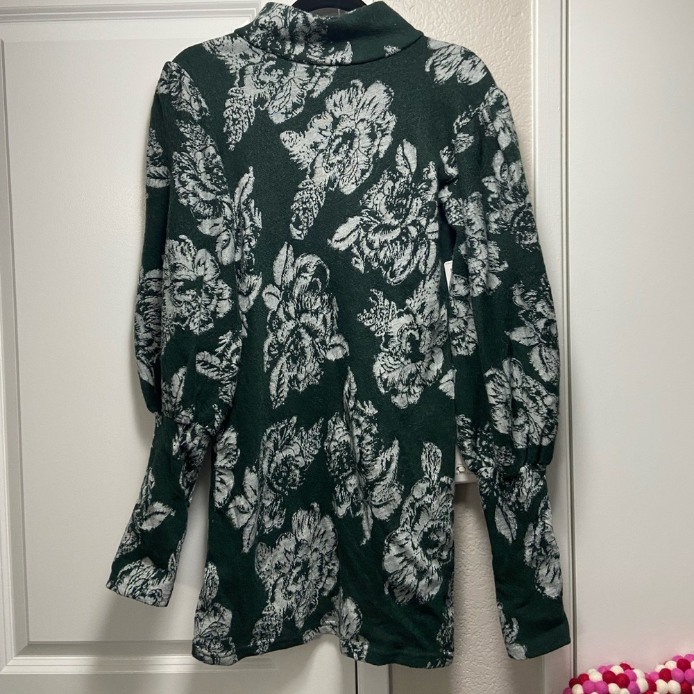 Free People Balloon Sleeve mini dress